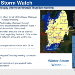 More snow for Mid-Michigan this week